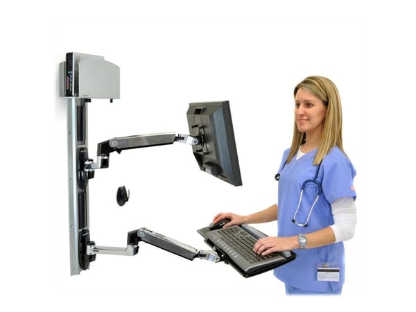 Ergotron LX Wall Mount System, Seinä, 13,4 kg