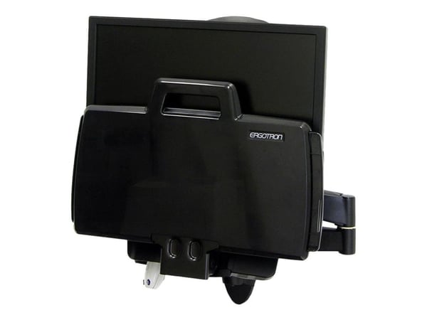 Ergotron 200 Series - Monteringssett (leddarm, tastaturbakke med venstre/høyre musbakke, strekkodeskannerholder) - for LCD-skjerm / PC-utstyr - stå...