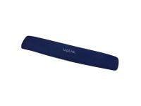 LogiLink Keyboard Gel Pad - Håndleddsstøtte for tastatur - blå