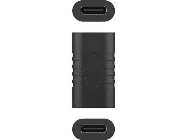 Goobay 45401, USB-C, USB-C, Sort