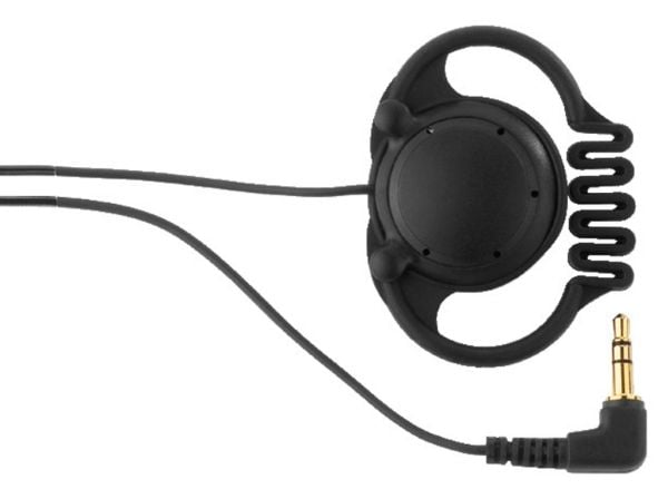 Monacor ES-16, Koblet med ledninger (ikke trådløs), 20 - 20000 Hz, Musikk, Hodetelefoner, Sort
