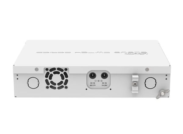 MikroTik Cloud Router Switch CRS112-8P-4S-IN - Switch - L3 - Administrerad - 8 x 10/100/1000 (PoE) + 4 x SFP - skrivbordsmodell, rackmonterbar - Po...