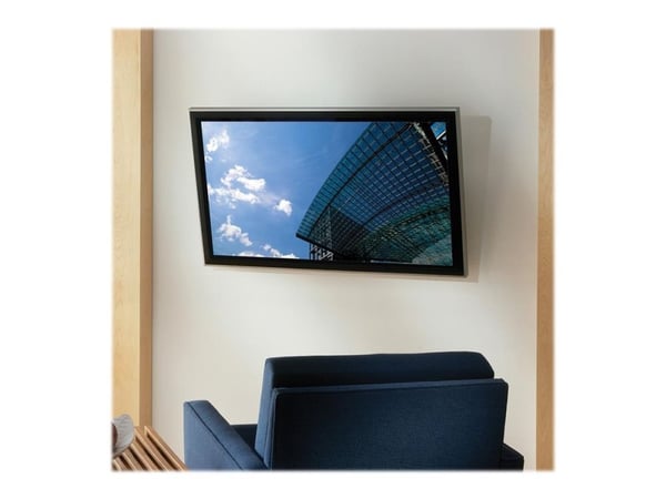 Ergotron Neo-Flex - Monteringssett (veggplate, låsestang, 2 tippeskinner) - ultrarobust - for flatpanel - svart - skjermstørrelse: 37"-80"