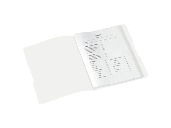 Herlitz-sertifikater - Konvensjonell arkivmappe - A4 - Polypropylen (PP) - Hvit - Portrett - 1 stk (11208386)
