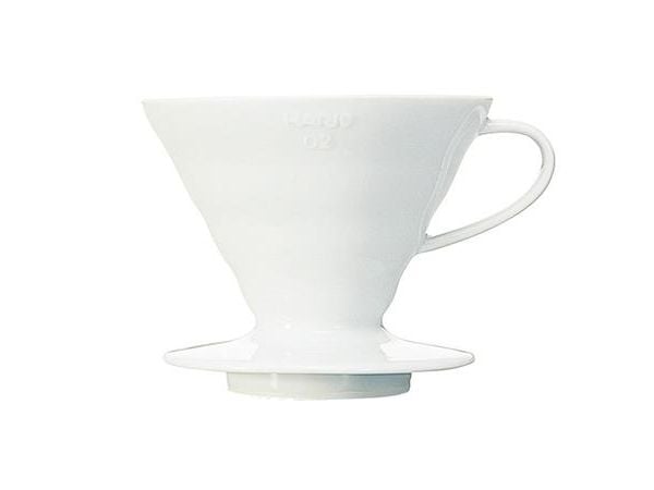 Hario V60, Drypper, Hvit, Keramisk, 1 stykker