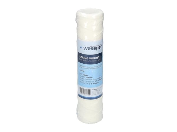 Wessper vannfilterpatron 10' streng 5 mikron