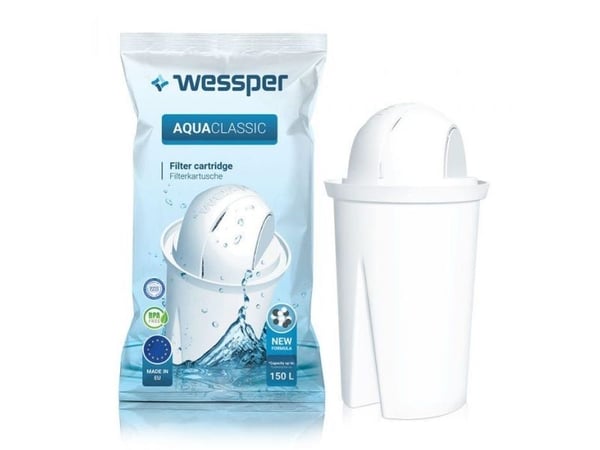 Wessper WES002, Manuelt vannfilter, 150 l, Hvit
