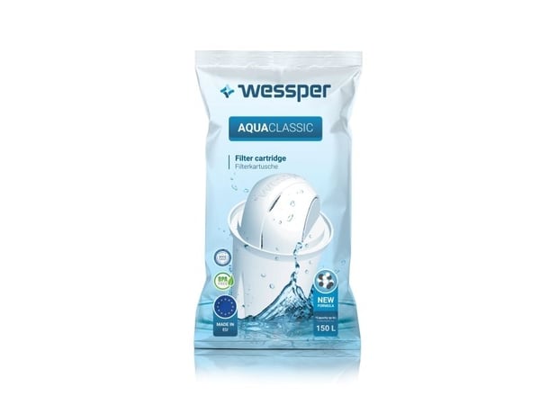 Wessper WES002, Manuelt vannfilter, 150 l, Hvit