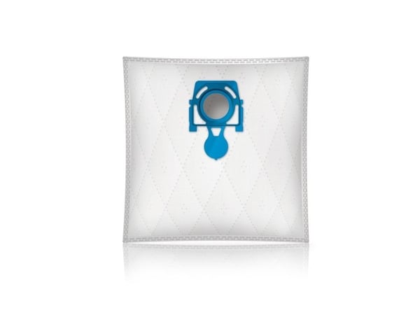 Wessper WES1001, Sylindervakuum, Støv pose, Hvit, Mikrofiber, Syntetisk, Zelmer, 2000, 2010, 49.4000, Aeromaster, Aeroplus, Aerosystem, Aquario 819...