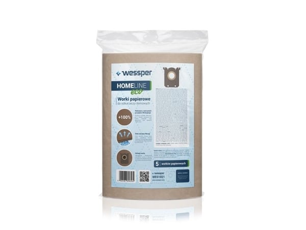 Wessper WES1021, Støv pose, Trommelvakuum, Brun, Papir, Philips, PHILIPS, ELECTROLUX, AEG, EURELEM, HANSEATIC, HUGIN, MIOSTAR, OTTO, PRIVILEG, QUEL...