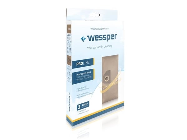 Wessper boks støvsugerposer for Karcher MV3 WD3 200 6.959-130.0 WD 3.200 - papir 5 stk.