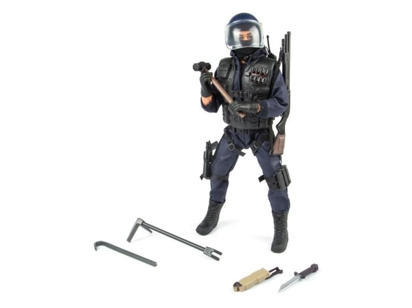 S.W.A.T. Sniper Politi Action Figur 30,5cm