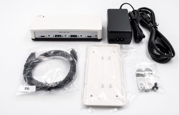 EXSYS EX-1250V, USB 3.2 Gen 2 (3.1 Gen 2) Type-C, USB 3.2 Gen 2 (3.1 Gen 2) Type-A, USB 3.2 Gen 2 (3.1 Gen 2) Type-C, 10000 Mbit/s, Valkoinen, Muov...