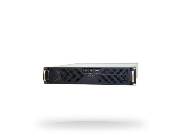 Chieftec UNC-210T-B - Rackmonterbar 2U - ATX 400 Watt - USB