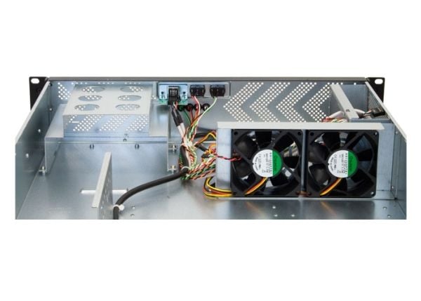 Chieftec UNC-210T-B - Rackmonterbar 2U - ATX 400 Watt - USB