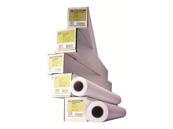 HP - Högblank - Rulle (106,7 cm x 30,5 m) - 179 g/m² - fotopapper - för DesignJet 40XX, 45XX, 5100, T1100, T1120, T1200, T1300, T2300, T7100, T770,...