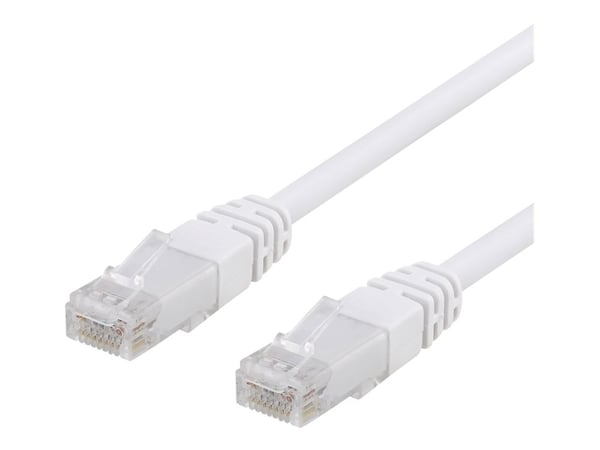 EPZI - Koblingskabel - RJ-45 (hann) til RJ-45 (hann) - 5 m - UTP - CAT 6 - hvit