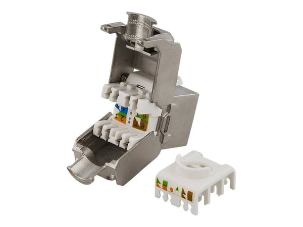 DELTACO MD-108 - Modulinnlegg - CAT 6 - FTP - RJ-45