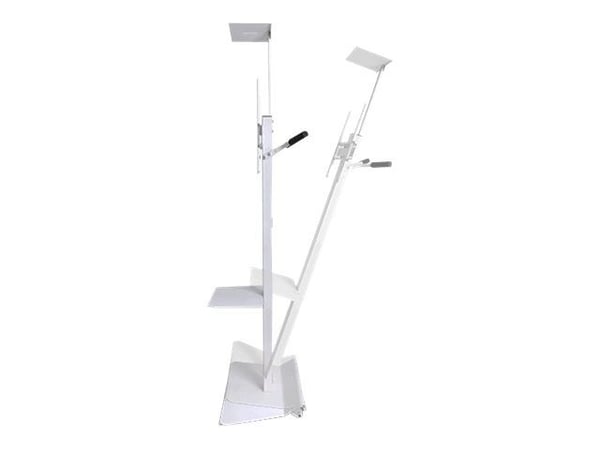 Multibrackets M - Ställ - för interaktiv whiteboard - vit - skärmstorlek: 42" - monteringsgränssnitt: 400 x 400 mm - golvstående