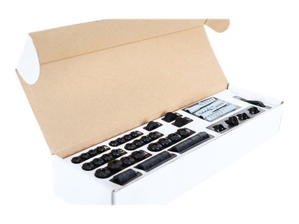 Multibrackets 1015, 101,6 cm (40"), 2,16 m (85"), 60 kg, 300 x 200 mm, 800 x 400 mm, Musta