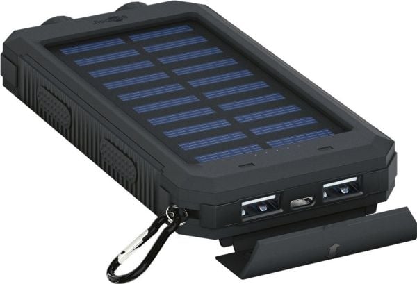 Goobay 49216, Sort, Blå, Universel, ABS, LED, IP45, 8000 mAh