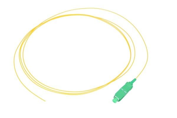 Extralink - Grisehale - SC/APC-enkeltmodus (hann) - 1.5 m - fiberoptisk - G.657.A1 - enkel stripe
