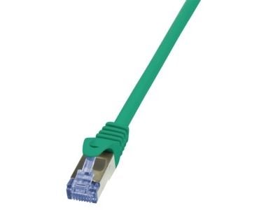 LogiLink PrimeLine - Koblingskabel - RJ-45 (hann) til RJ-45 (hann) - 3 m - SFTP, PiMF - CAT 6a - halogenfri - grønn