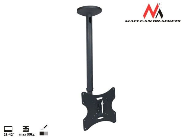 MACLEAN MC-504B takfäste för TV LCD LED plasma 23–42 30 kg
