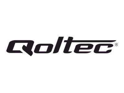 Qoltec Premium - Skjermbeskyttelse for mobiltelefon - glass - 6.44" - rammefarge svart - for Xiaomi MI Max 2