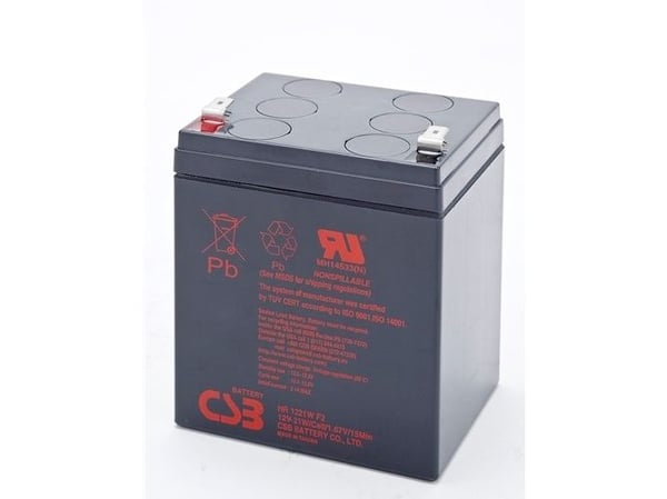 CSB HR1221WF2 - UPS-batteri - 1 x batteri - blysyre - 5 Ah