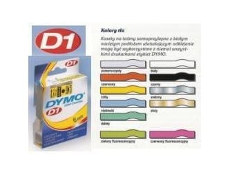 DYMO D1 - Selv-adhesiv - svart på gult - Rull (0,6 cm x 7 m) 1 kassett(er) merketape - for LabelMANAGER 150, 350, 350D, 450, 450D, PC; LabelPOINT 2...