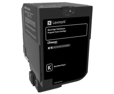 Lexmark 74C2HK0, 20000 sivua, Musta, 1 kpl