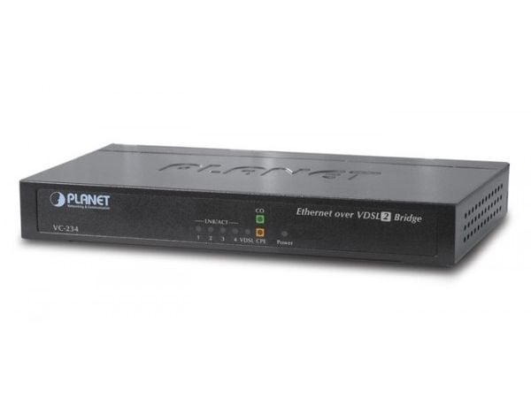 PLANET VC-234 - Router - DSL-modem 4-ports-switch