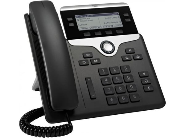 Cisco IP Phone 7841 - With Multiplatform Phone Firmware - VoIP-telefon - SIP - 4 linjer - TAA-samsvar