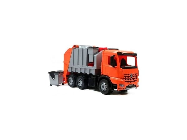 Lena GIGA TRUCKS Garbage truck Arocs, Søppelbil, Garbage truck, 3 år, Plast, Grå, Oransje