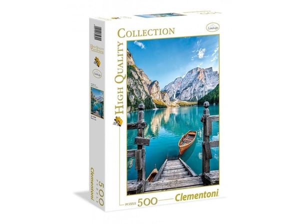 Clementoni Puslespil HQC Braies Lake, 500 brikker
