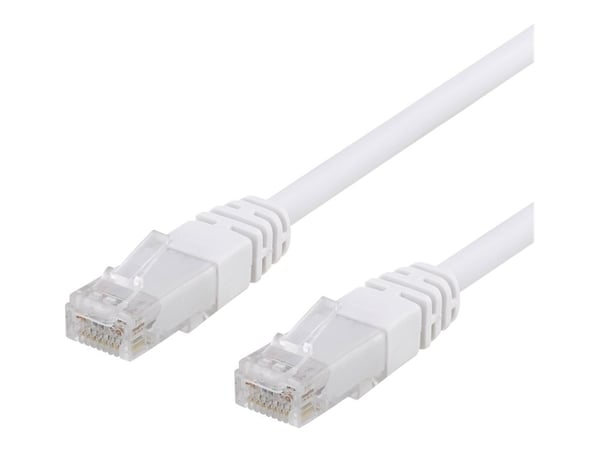 EPZI - Koblingskabel - RJ-45 (hann) til RJ-45 (hann) - 10 m - UTP - CAT 6 - hvit