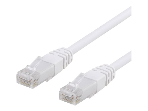 EPZI - Liitäntäkaapeli - RJ-45 (uros) - RJ-45 (uros) - 50 cm - UTP - CAT 6 - valkoinen