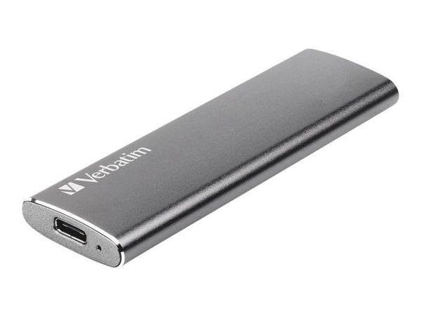 Verbatim Vx500 - SSD - 240 GB - ekstern (bærbar) - USB 3.1 Gen 2 (USB-C kontakt) - romgrå