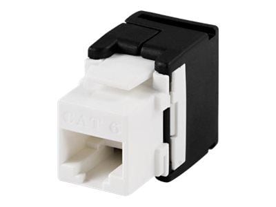 Deltaco MD-102, RJ-45, Musta, Valkoinen