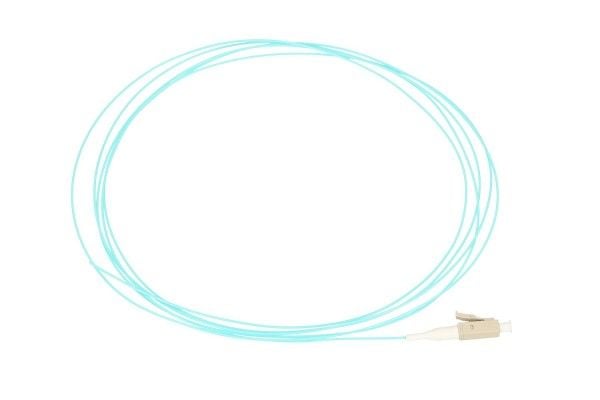 Extralink - Grisehale - LC/UPC-multimodus (hann) - 2 m - fiberoptisk - 50 / 125 / 900 mikroner - OM3 - enkel stripe