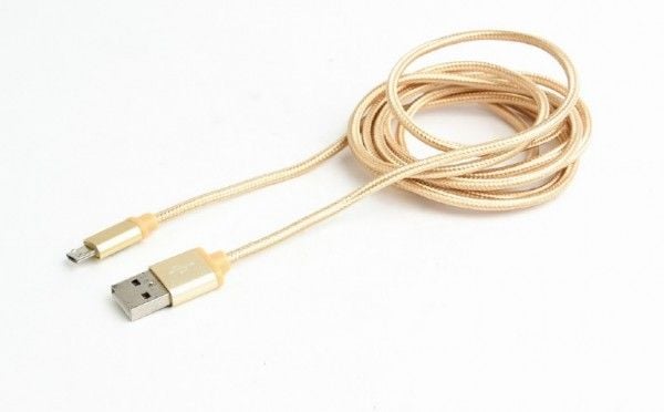 Cablexpert - USB-kabel - Micro-USB type B (hann) til USB (hann) - USB 2.0 - 1.8 m - gull