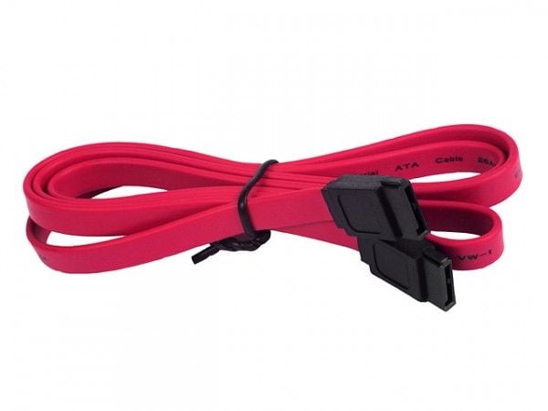Gembird CC-SATA-DATA-XL - SATA-kabel - Serial ATA 150/300/600 - SATA (hunn) rett til SATA (hunn) rett - 1 m - flat