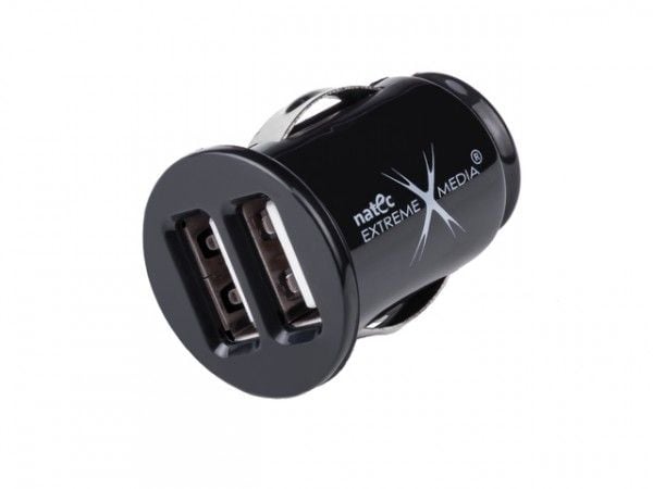 NATEC NUC-0564, Automaattinen, sikarin sytytin, 5 V, 2 A, musta