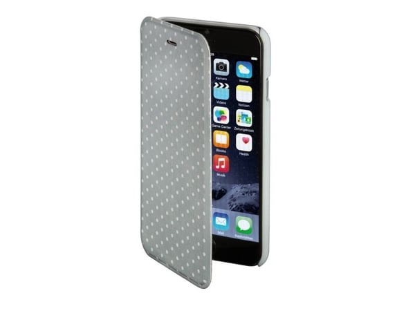 Hama 00137511, Avattava kotelo, Apple, iPhone 6, iPhone 6s, Harmaa, Valkoinen