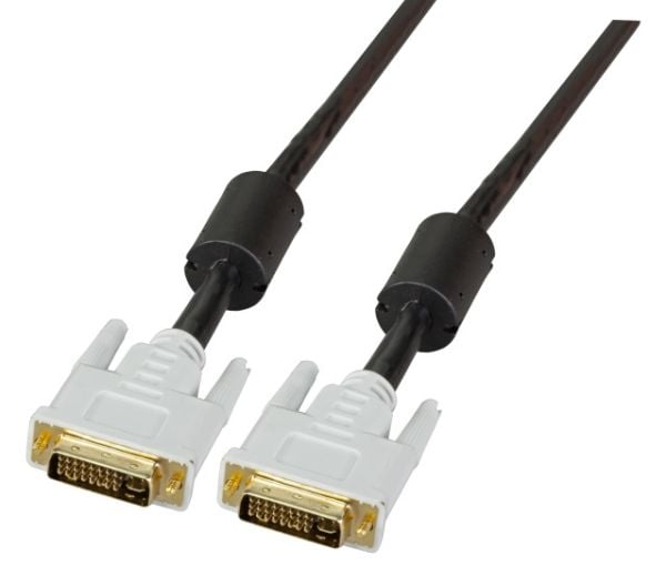 EFB Elektronik K5435.3V1, 3 m, DVI-I, DVI-I, Hankjønn, Hankjønn, Sort