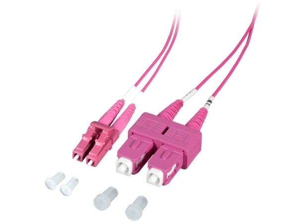 EFB Elektronik O0323.5-1.2, 5 m, OM4, 2x SC, 2x LC