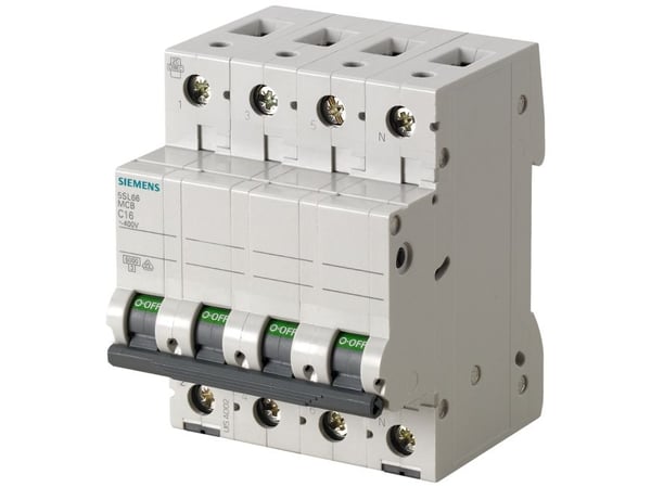 Siemens 5SL66327 5SL6632-7 Ledningssikkerikkerhedsafbryder 32 A 400 V