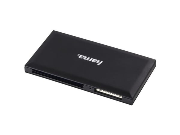 Hama Multi-Card Reader - Kortleser (CF I, MS, SD, MS Duo, MS PRO Duo, microSD, SDHC, microSDHC, MS PRO-HG Duo, SDXC, microSDXC) - USB 3.0