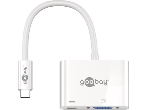 Goobay 62107, Langallinen, USB 3.2 Gen 1 (3.1 Gen 1) Type-C, Valkoinen, CE, WEEE, 0,15 m, 0 - 45 °C Goobay 62107, Langallinen, USB 3.2 Gen 1 (3.1 Gen 1) Type-C, Valkoinen, CE, WEEE, 0,15 m, 0 - 45 °C